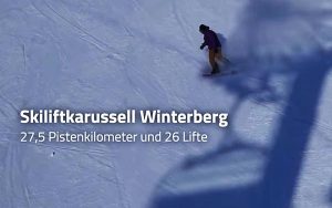 Foto's snowboarder Skiliftkarussel-Winterberg